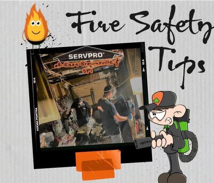 fire stop be safe stop drop and roll safety servpro